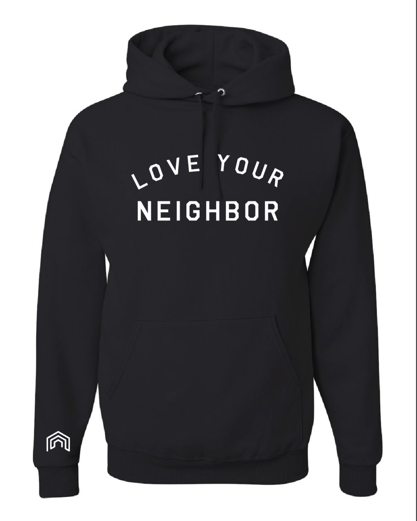 Love your neighbor hoodie hotsell